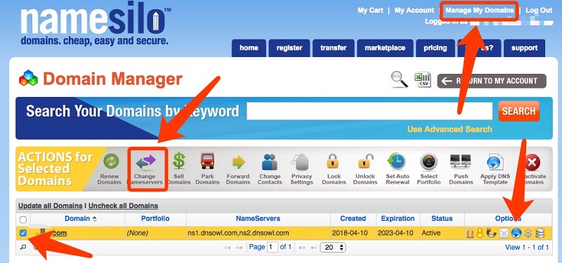 Namesilo注册教程